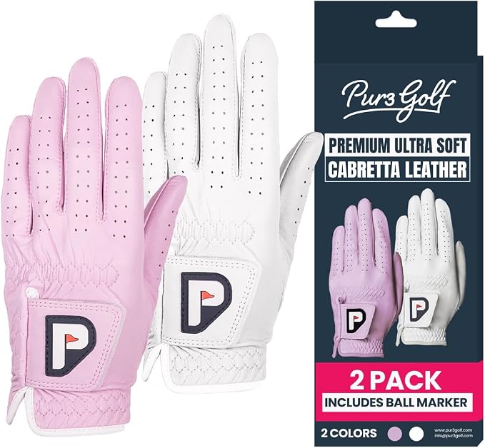 PUR3 Womens Golf Glove Left Hand and Right Hand by PUR3GOLF
