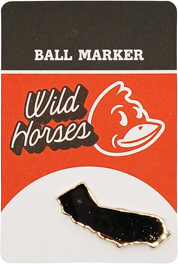 Wild Horses California Golf Ball Marker - Image 2