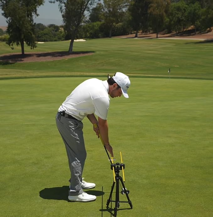 Golf Swing Trainer with Adjustable Tripod – Swing Speed Trainer, 360° Alignment - Image 9