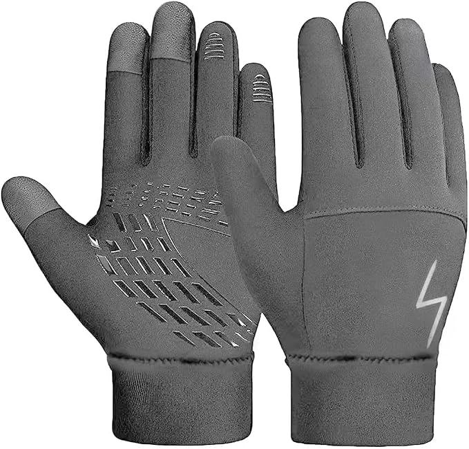 Kids Winter Gloves Back Water Repellent Touchscreen Warm Fleece Anti-Slip by YukiniYa