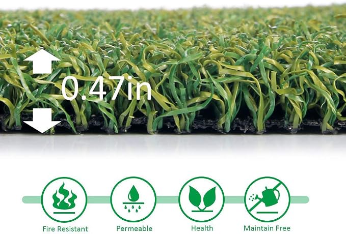 Pro Putting Green Golf Artificial Grass Turf 10FTX53FT， Indoor Outdoor Golf - Image 2