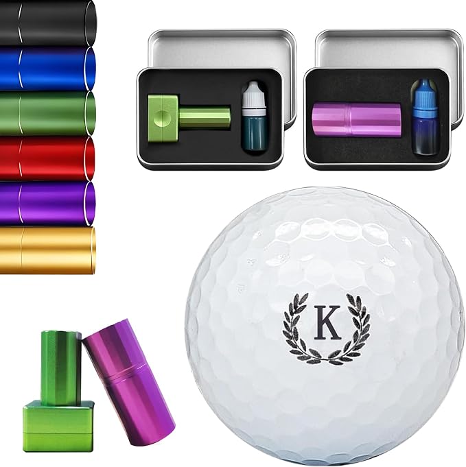 Golf Ball Stamp Personalized by DLolylad