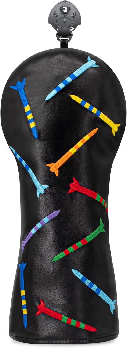Colorful Nails Style Golf Half Mallet Putter Cover Headcover, Golf Putter Club by Unknown