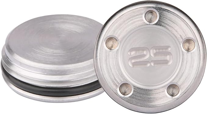 NA 2pcs Silver Number Golf Custom Weights - Image 3