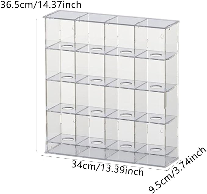 Acrylic Golf Ball Display Rack Storage Holder Case Collection Practical Clear - Image 2