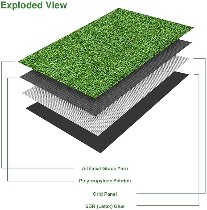 Golf Mat Multi-use Artificial Grass Carpet Indoor/Outdoor Rug, Golf Hitting - Image 4