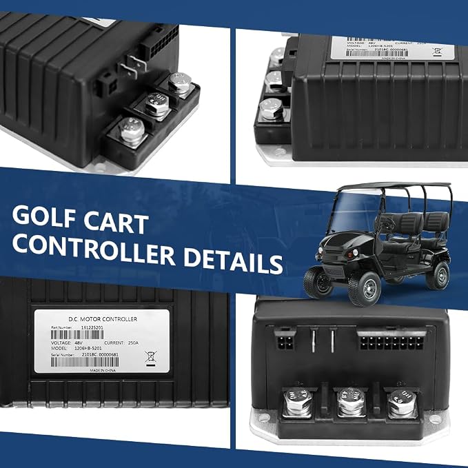 Golf Cart Controller, 48V 250A Controller Compatible - Image 5