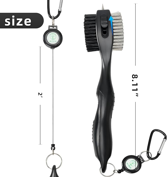 Mile High Life Printed Golf Towel, Brush Tool Kit, Divot Repair Tool, - Image 4