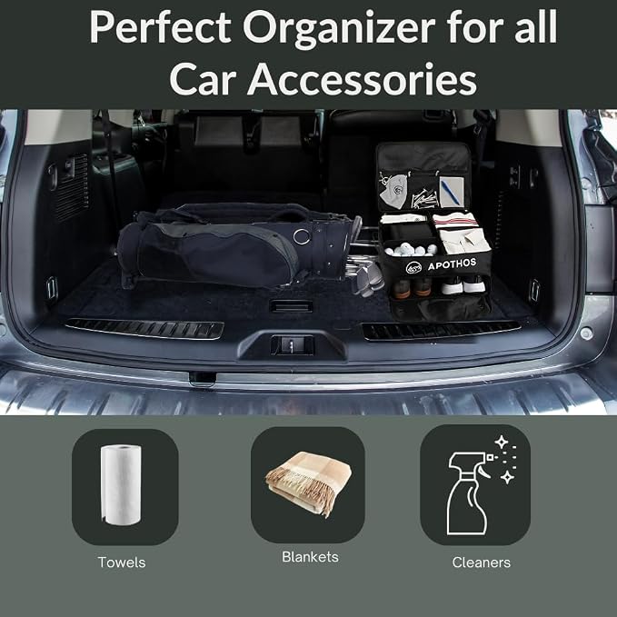 Trunk 2 Level Storage Organizer, Collapsable, Water Resistant, Breathable - Image 8