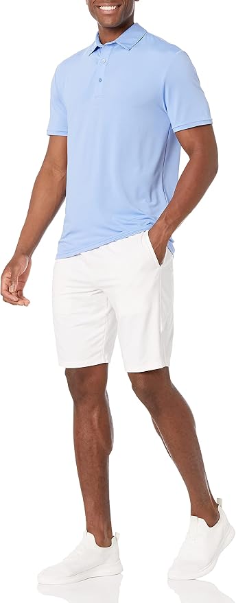 Amazon Essentials mens Slim-Fit Quick Dry Tech Stretch Lightweight Golf Polo - Image 4