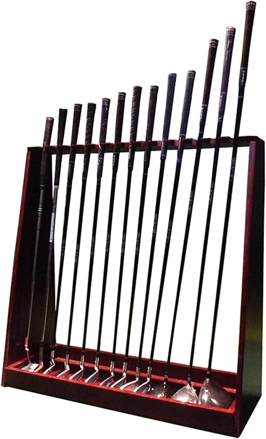 Large Capacity Golf Club Storage Rack, Holds 13 Golf Clubs, Free Standing - Image 7