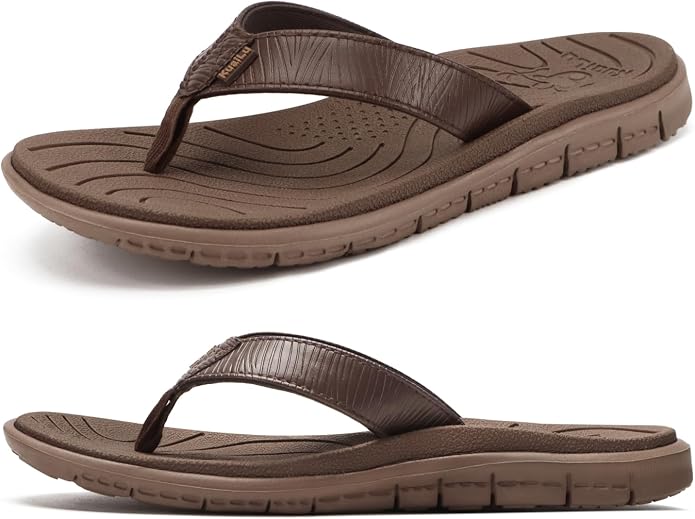 KuaiLu Comfortable Flip Flops for Women by KuaiLu