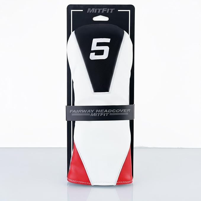 Single Headcover, Easy Slip-On Easy-Off Golf Club Headcover, Fleece Lined by MitFit