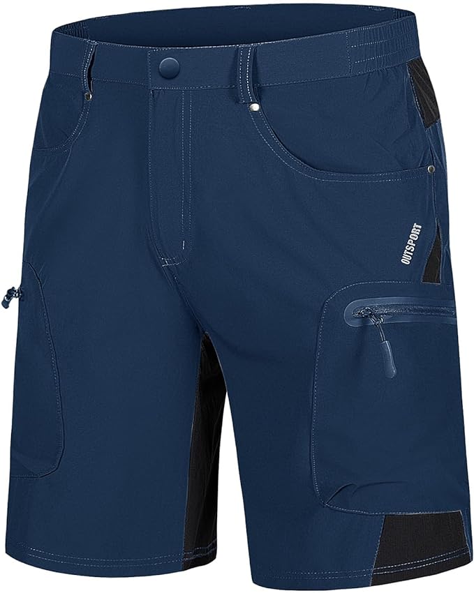 TACVASEN Men's Hiking Cargo Shorts 10" by TACVASEN