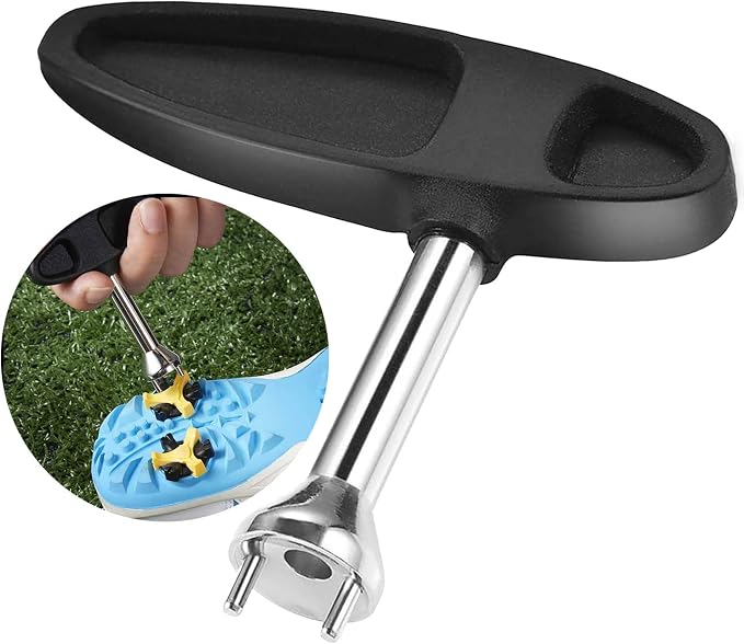 Golf Shoes Spike Wrench Gifts Adjustment Cleat Key Stainless Steel Intech Tool by Shuzhu