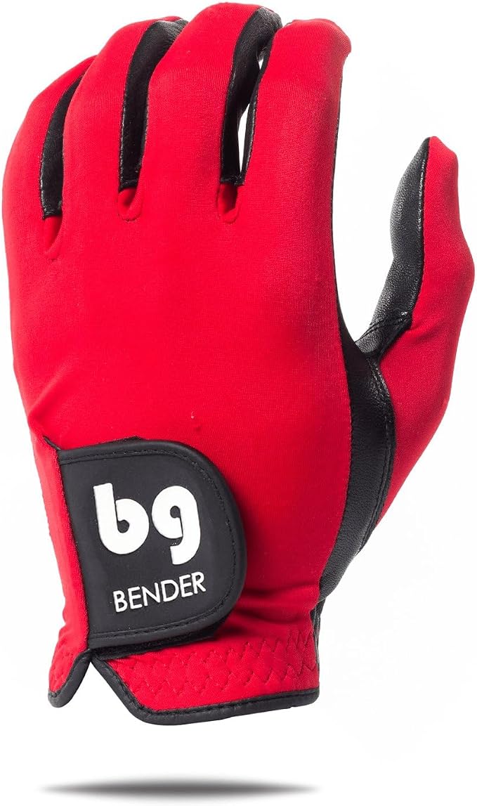 BG Bender - Mens Golf Glove, Durable Spandex Golf Gloves, Unique Golf Gloves by BenderGloves