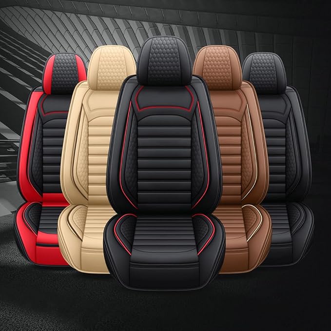 Leather Car Seat Covers for Volkswagen Golf Alltrack 2017-2019, Car Seat Covers - Image 6