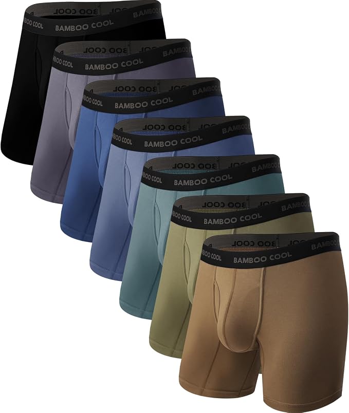 BAMBOO COOL Men's Ultra ComfortSoft Underwear, Moisture Wicking & Breathable No by BAMBOOCOOL
