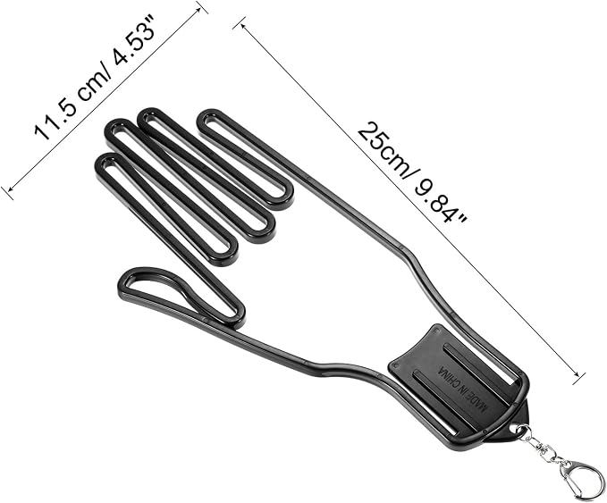 PATIKIL Golf Gloves Stretcher, 2 Pack Plastic Keeper Support Rack Holder Dryer - Image 2