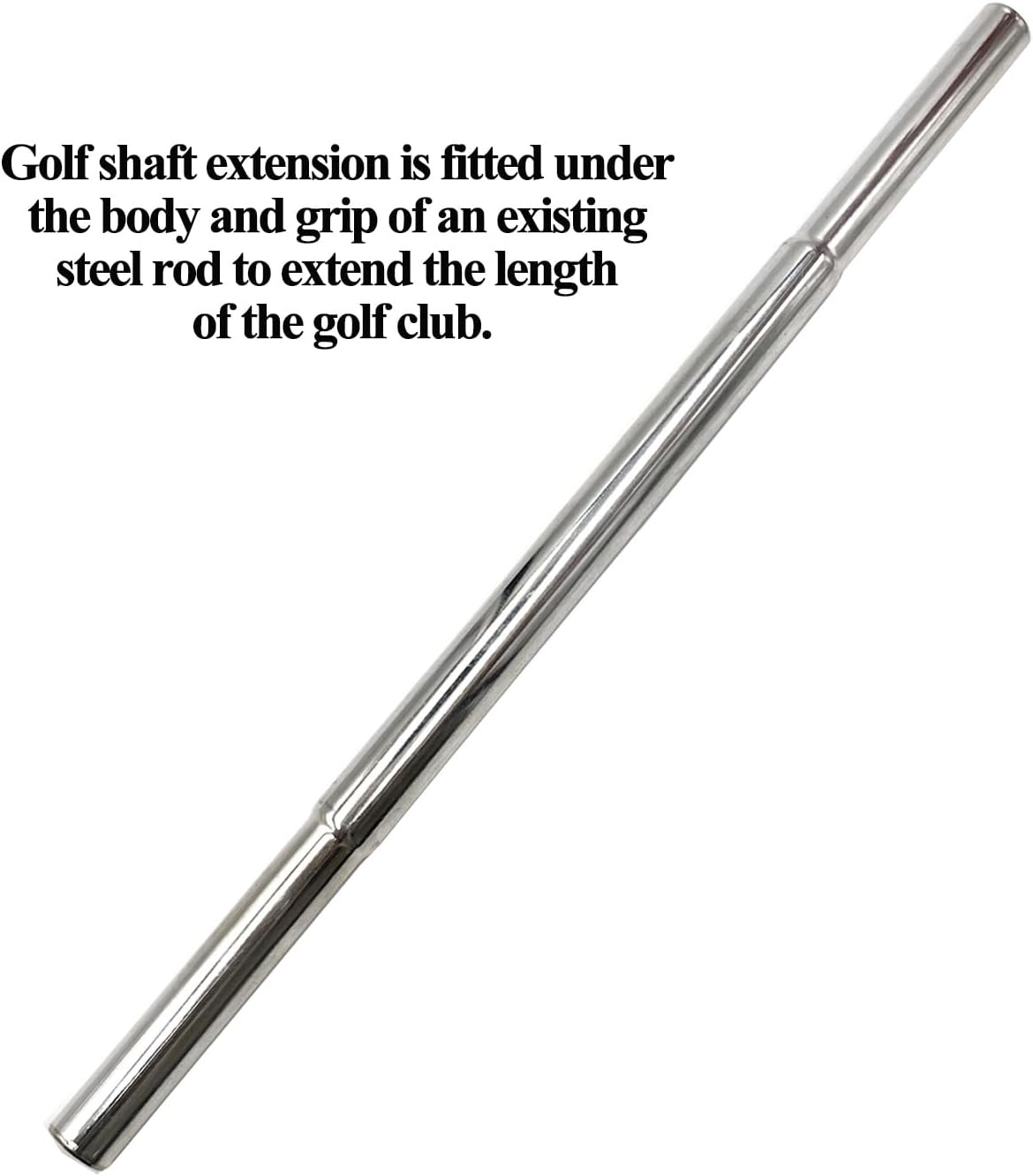 0.580" 0.600" Putter Golf Shaft Extension for Iron/Wooden Golf Club Repair and Replacement of Equipment Accessories 1PCS 2PCS 3PCS Silver