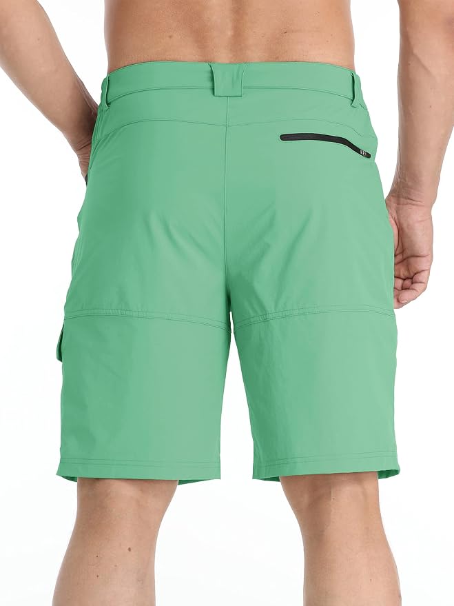 TACVASEN Men's Summer Outdoor Shorts Quick Dry Cargo Casual Work Hiking Shorts - Image 3