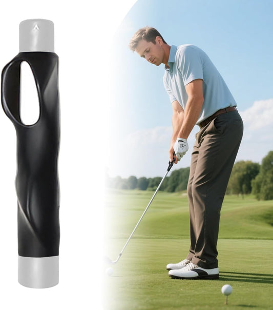 Grip Trainer Golf, Grip Aid Golf, Golf Swing Trainer, Corrects Left and Right Hand Position to Help Train Correct Hand Position,Enhance Grip Strength, Precision and Swing