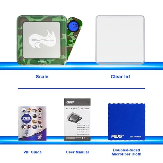 American Weigh Scales 200g x 0.01g Digital Pocket Scale 0.01g Accuracy-Blade - Image 6