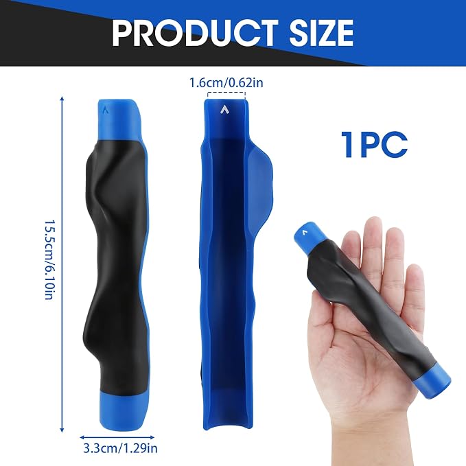 Ergonomic Golf Grip Trainer, Golf Swing Training Aid - Image 2
