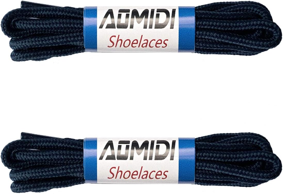 2 Pair Shoelaces Round Athletic Shoes Lace for Boot Laces Shoelaces and Multiple Shoe Types Replacements