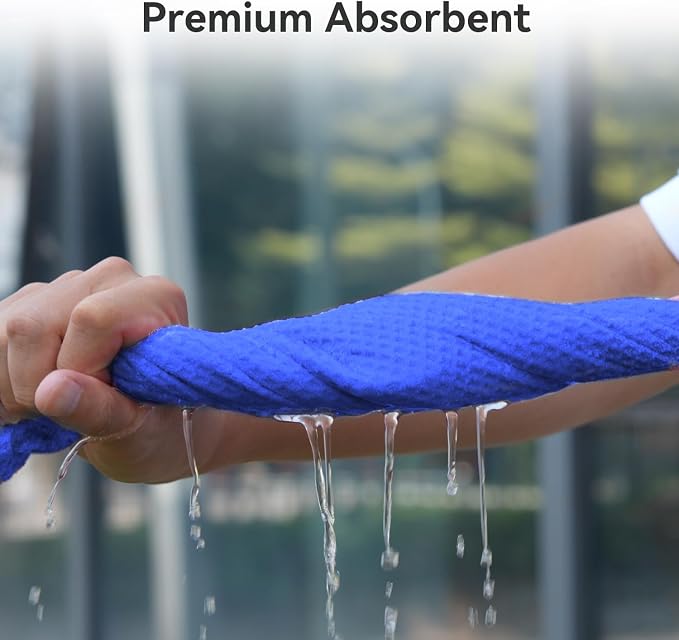 Magnetic Golf Towel with Clip and Cleaning Pocket -Ideal - Image 7