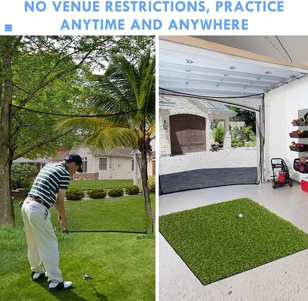 Golf Net, 40Ft Golf Practice Net, Sports Practice Barrier Net, Heavy Duty Ball - Image 2