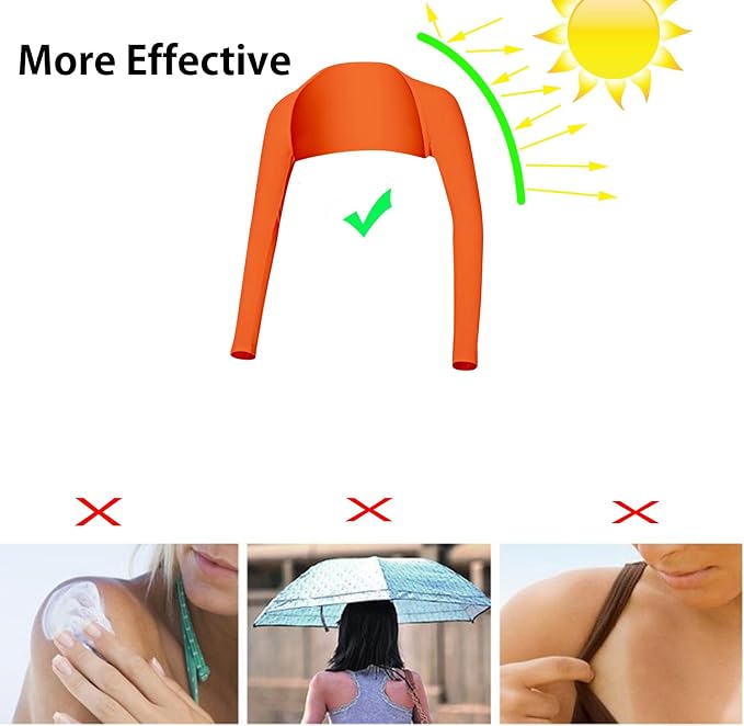 Advanced Cooling Shawl Arm Sleeve Sun Protection Comfortable & Breathable - Image 2