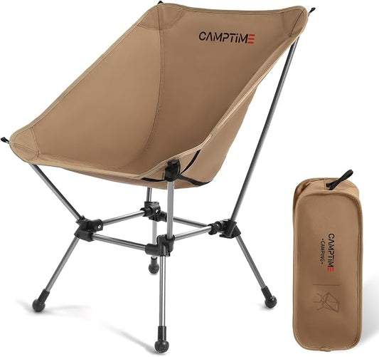 Portable Camping Chair Plus, Larger & Roomier, Compact and Lightweight by Unknown