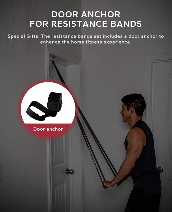 HAPBEAR Pull Up Assistance Bands Set of 5 - Image 4