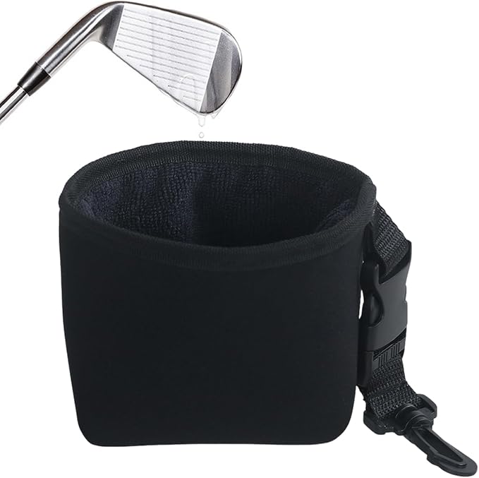 Golf Ball Cleaner Bag Club Cleaning Kit Waterproof Golf Ball Washer Pouch by Unknown
