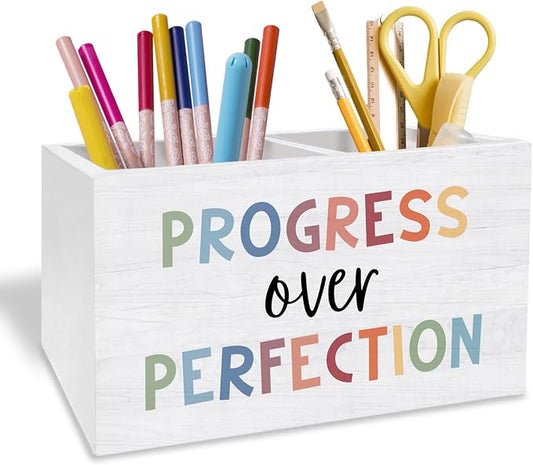 Boho Inspirational Classroom Decor, Motivational Pen Pencil Holder by Unknown