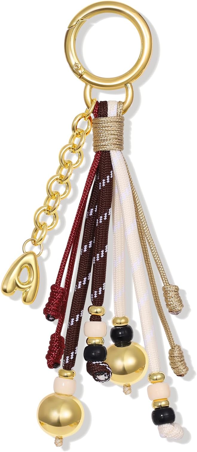KissYan Christmas Initial Bag Charm by KissYanJewelry