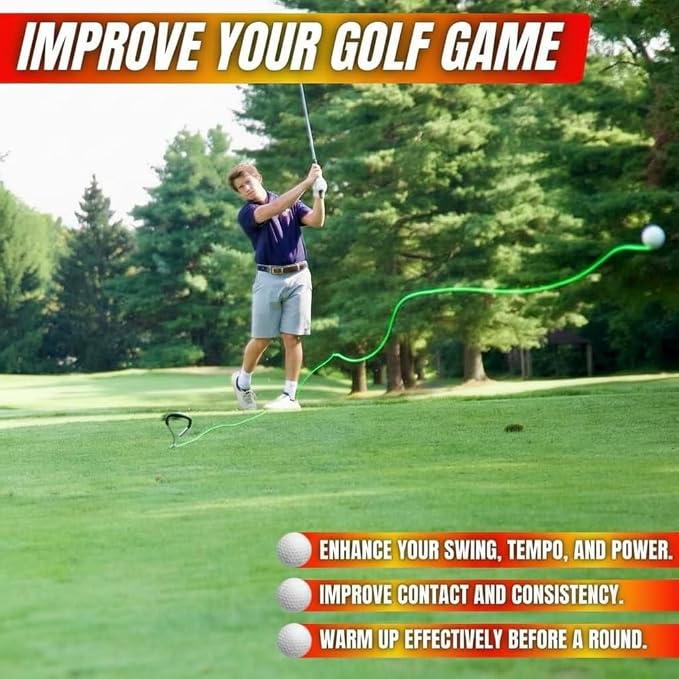 Swing Away! Golf Training Tool for Drivers & Irons - Image 2