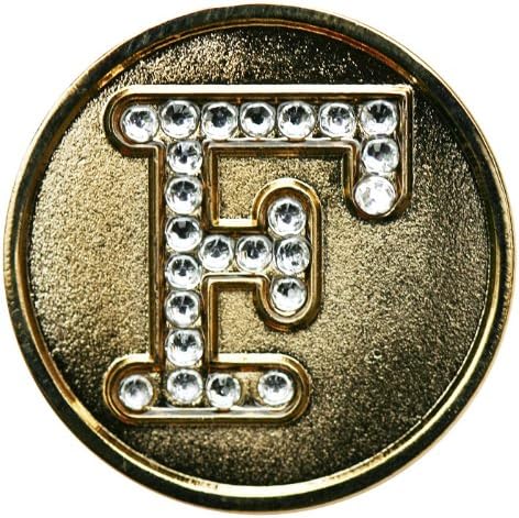 Monogram Initial Golf Ball Marker by Unknown