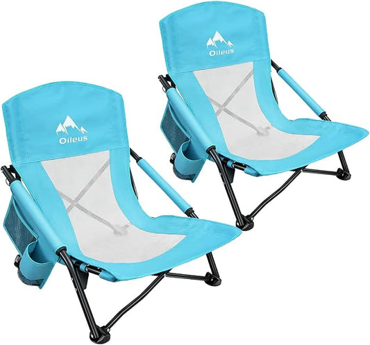 Oileus Low Beach Chair for Beach Tent/Shelter/Camping/Outdoor Ultralight by Oileus