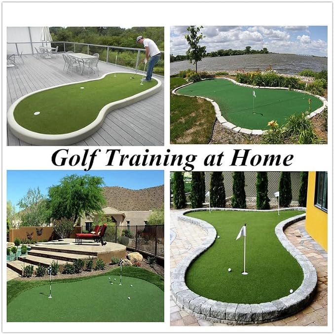 Golf Putting Green Turf Multi-use Artificial Grass Rug Indoor/Outdoor Carpet - Image 6