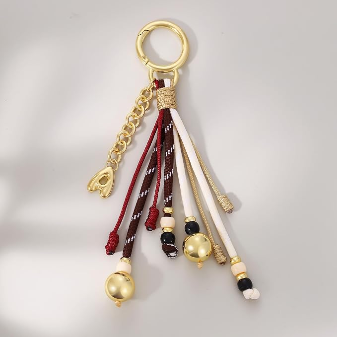KissYan Christmas Initial Bag Charm - Image 6
