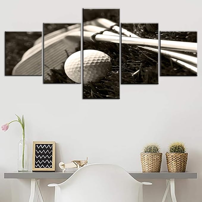 Golf Pictures Golfing Sport Wall Art by TUMOVO