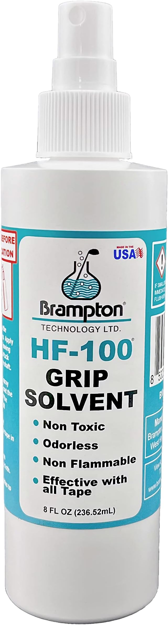 Brampton HF-100 Premium Golf Grip Solvent by BRAMPTONTECHNOLOGYLTD