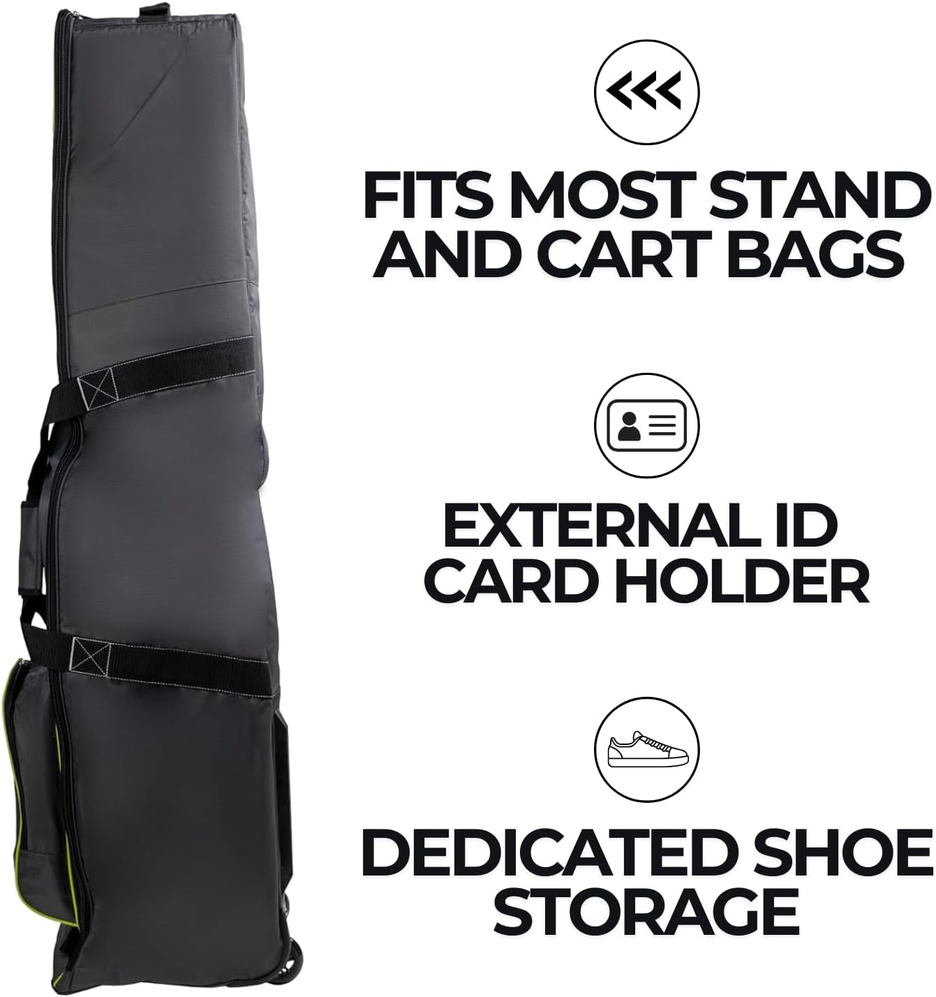 Izzo Deluxe Golf Travel Bag