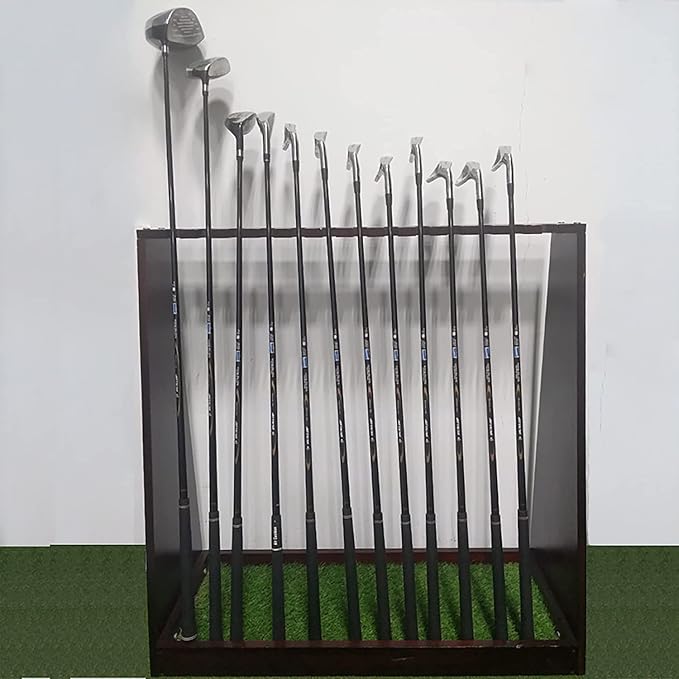 Large Capacity Golf Club Storage Rack, Holds 13 Golf Clubs, Free Standing - Image 5
