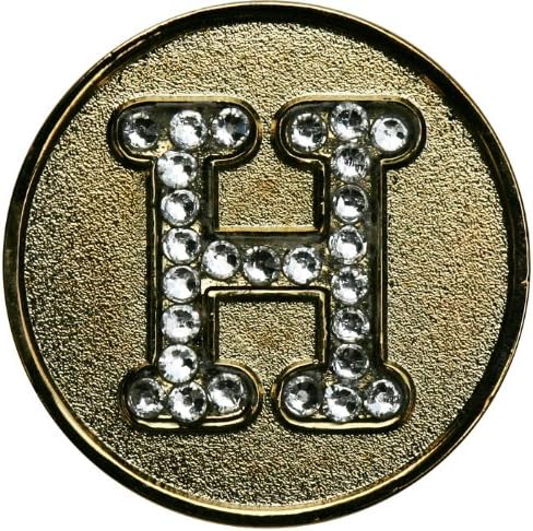Monogram Initial Golf Ball Marker by Unknown