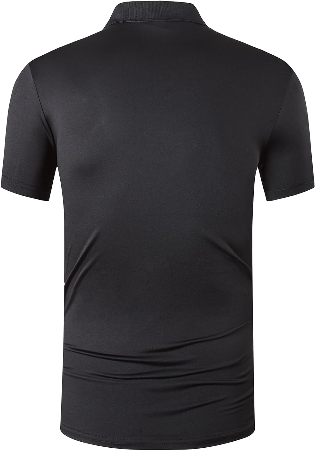 jeansian Men's Sport Outdoor Quick Dry Fit Short Sleeves Polo Tee Shirt Tshirt T-Shirt Tops Golf Tennis Bowling LSL195