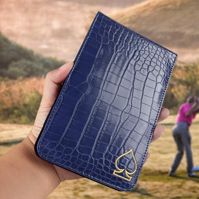 Craftsman Golf Crocodile Pattern Golf Scorecard Holder and Yardage Book Cover - Image 5