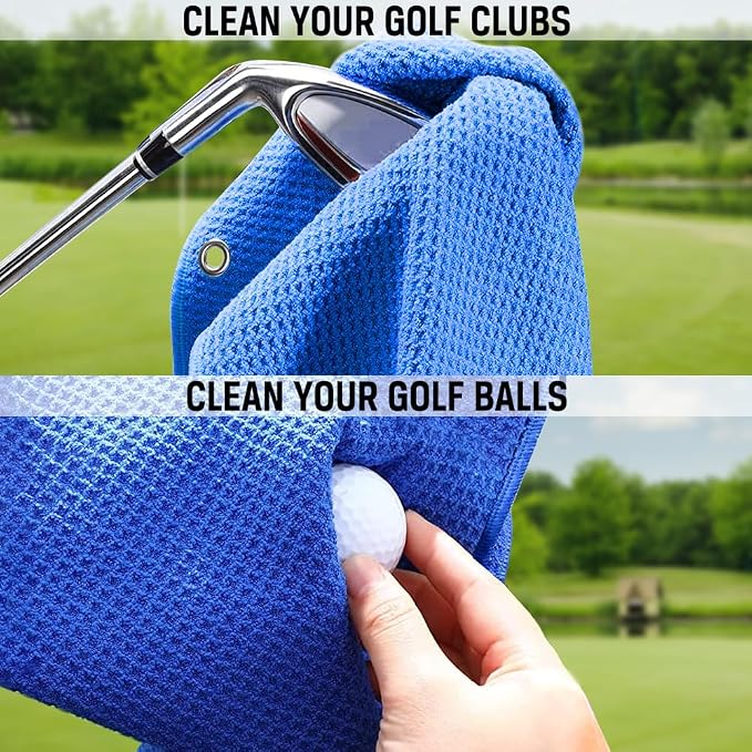 ERHACHAIJIA Yes I'd Have A Retirement Plan Embroidered Golf Towel - Image 6